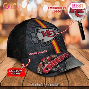 NFL Kansas City Chiefs Custom Name Embroidery Cap