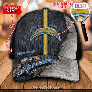 NFL Los Angeles Chargers Custom Name Embroidery Cap