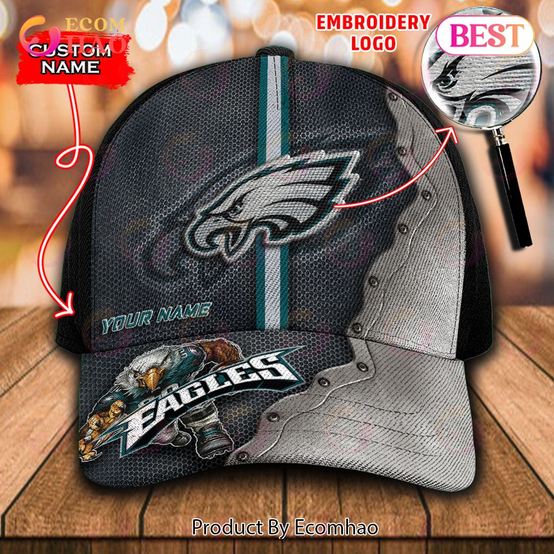 NFL Philadelphia Eagles Personalized Special Design Paisley Design