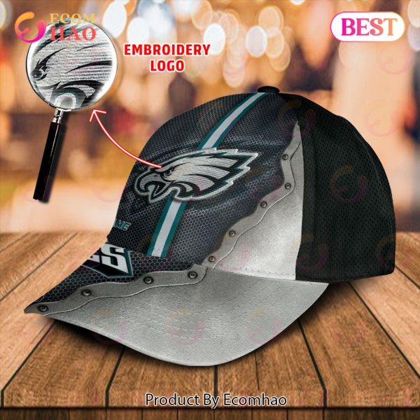 NFL Philadelphia Eagles Custom Name Embroidery Cap