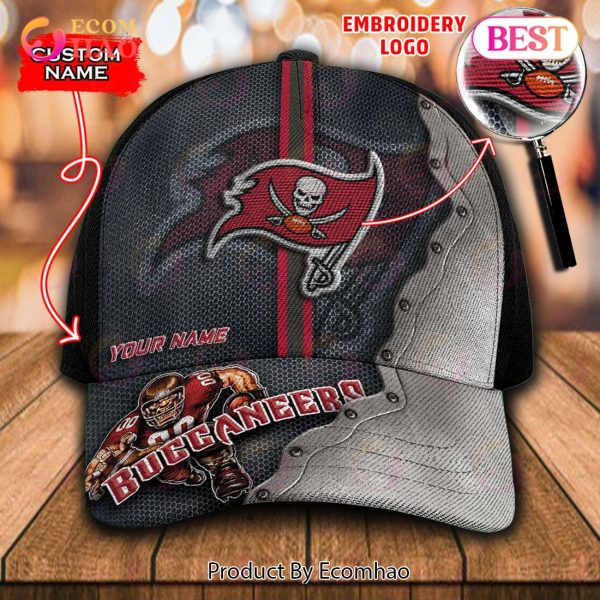 NFL Tampa Bay Buccaneers Custom Name Embroidery Cap