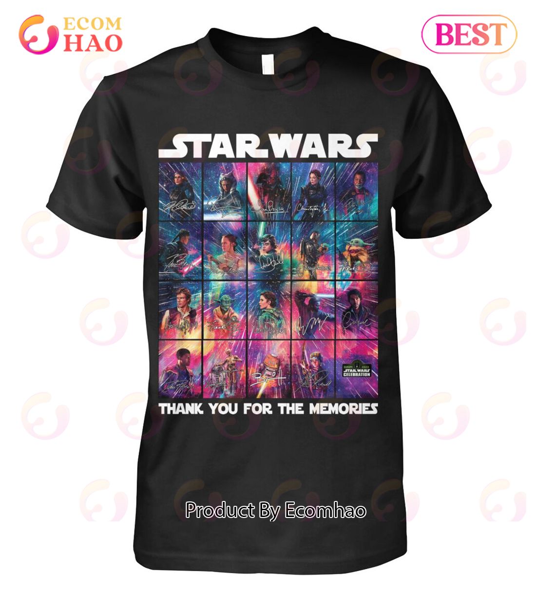 Star Wars Celebration Thank You For The Memories T-Shirt