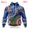 NRL Parramatta Eels Special Indigenous Design 3D Hoodie NRL Parramatta Eels Special Indigenous Design 3D Hoodie