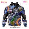 QLD Maroons Special Indigenous Design 3D Hoodie QLD Maroons Special Indigenous Design 3D Hoodie