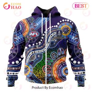 AFL Fremantle Dockers Special Indigenous Design 3D Hoodie