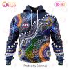 AFL Gold Coast Suns Special Indigenous Design 3D Hoodie