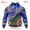AFL Hawthorn Football Club Special Indigenous Design 3D Hoodie