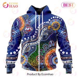 AFL West Coast Eagles Special Indigenous Design 3D Hoodie