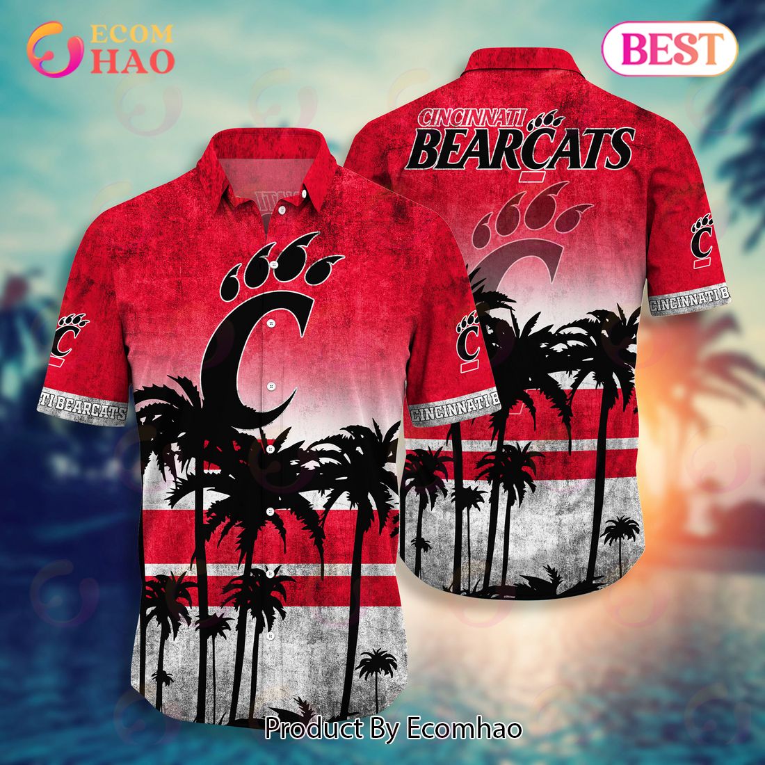 NCAA Cincinnati Bearcats Hawaiian Shirt Summer Holiday Best Family Gift