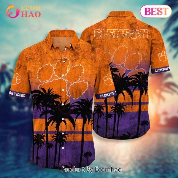 Clemson Tigers Hawaii Shirt Short Style Hot Trending Summer