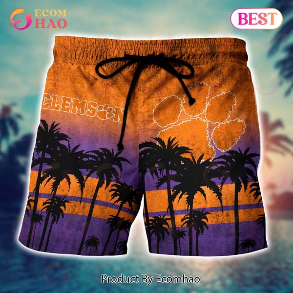 Clemson Tigers Hawaii Shirt Short Style Hot Trending Summer