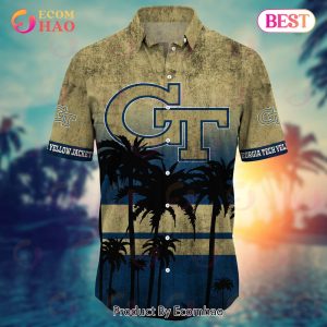 Georgia Tech Yellow Jackets Hawaii Shirt Short Style Hot Trending Summer