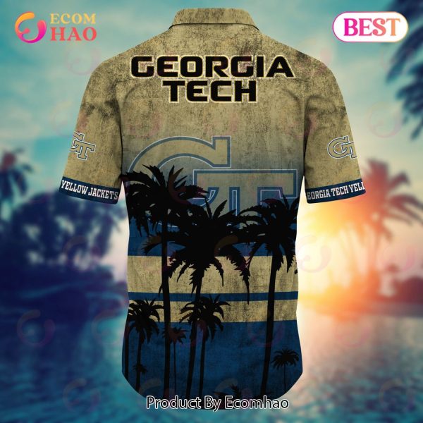 Georgia Tech Yellow Jackets Hawaii Shirt Short Style Hot Trending Summer