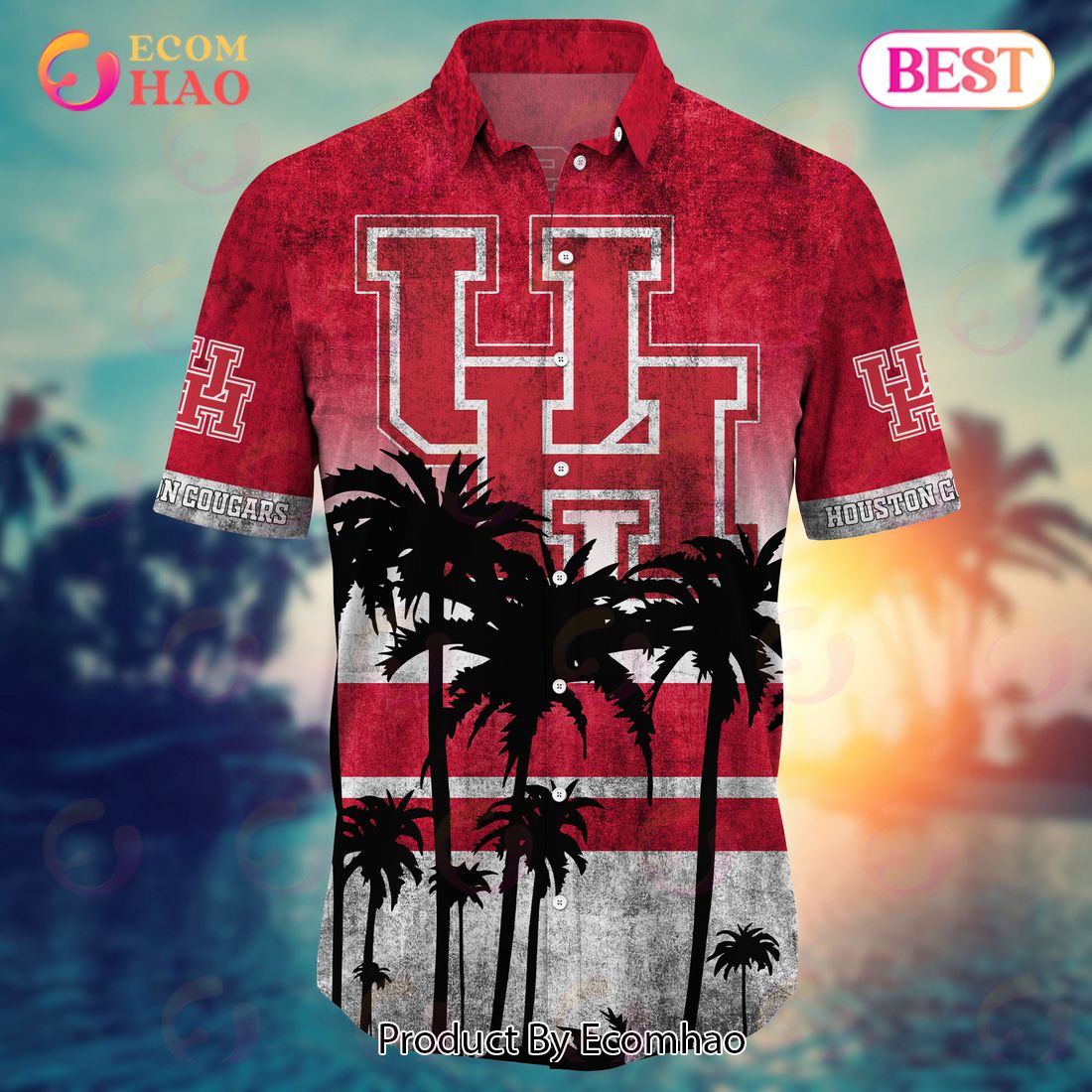 Houston Cougars Hawaii Shirt Short Style Hot Trending Summer