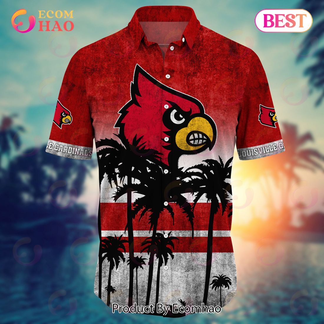 Louisville Cardinals Hawaii Shirt Short Style Hot Trending Summer