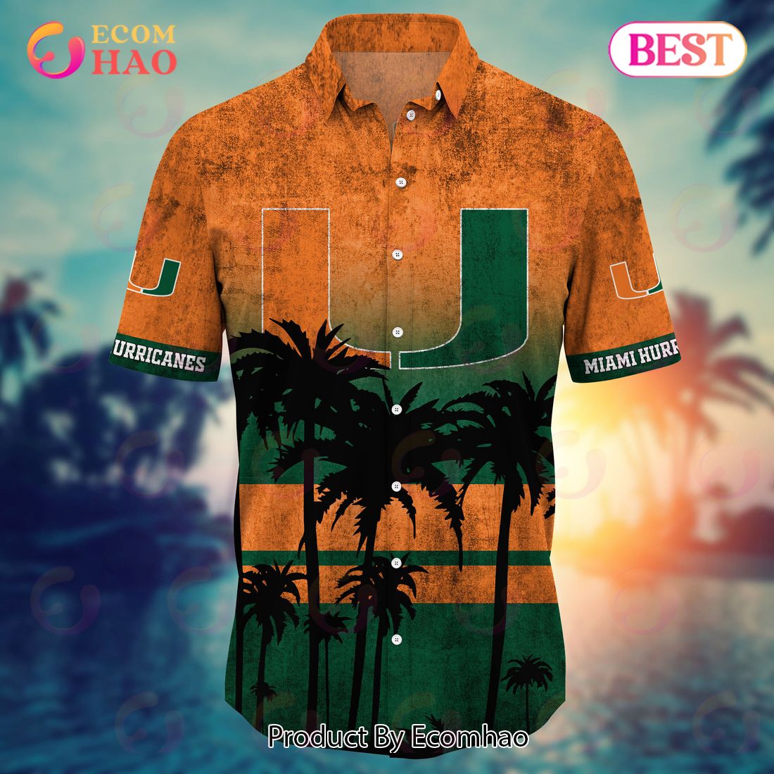 Miami Hurricanes Hawaii Shirt Short Style Hot Trending Summer