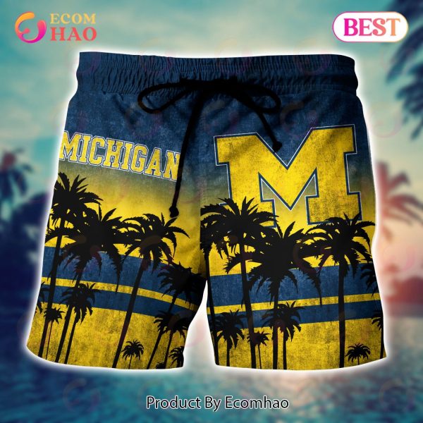 Michigan Wolverines Hawaii Shirt Short Style Hot Trending Summer
