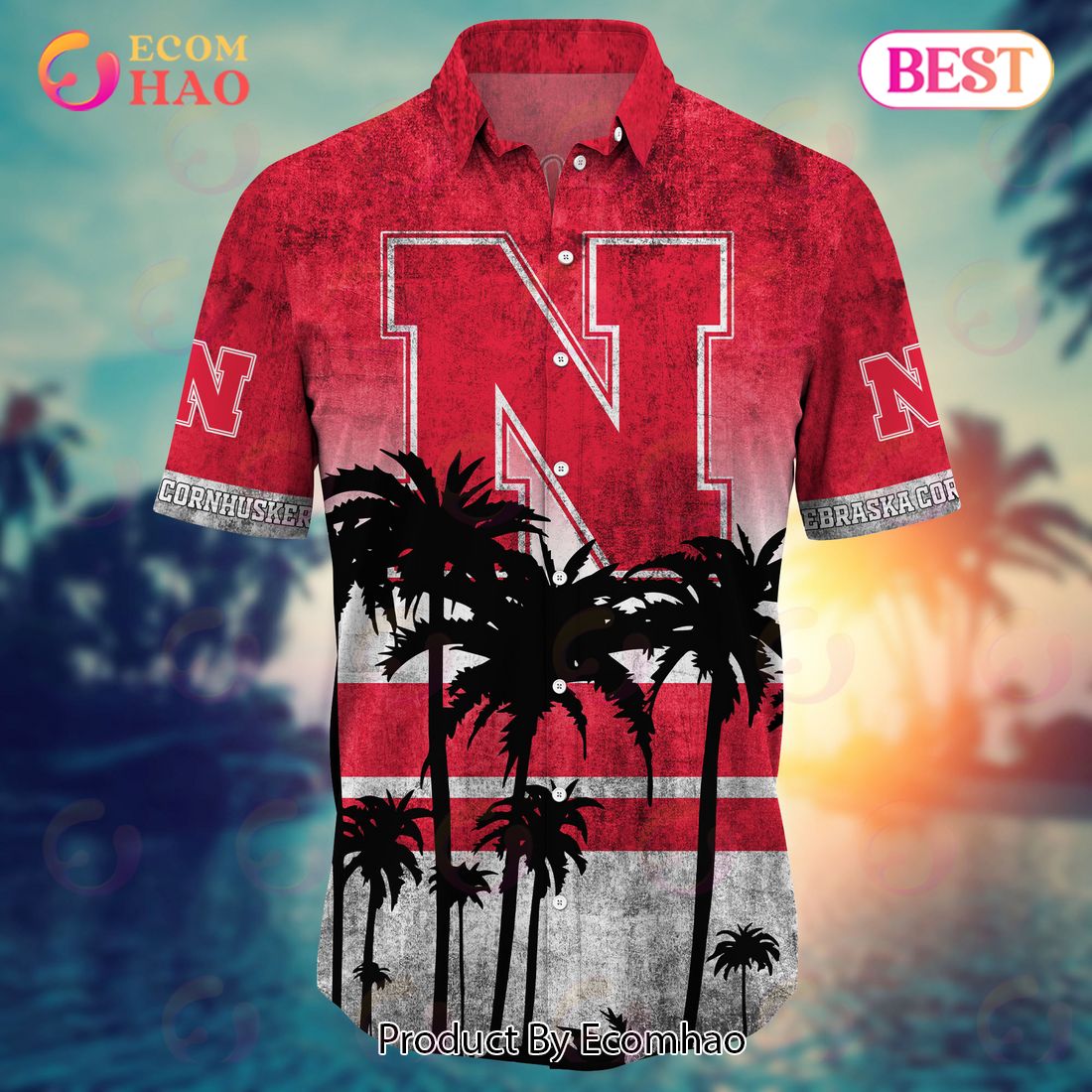 Nebraska Cornhuskers Hawaii Shirt Short Style Hot Trending Summer