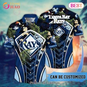 New Summer Custom Name Tampa Bay Rays MLB Flower Hawaii Shirt For Fans