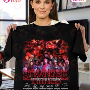 [SALE] Stranger Things Signature Thank You For The Memories T-Shirt