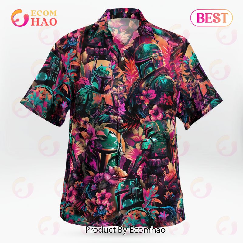 Bf Sw Synthwave Hawaiian Shirt