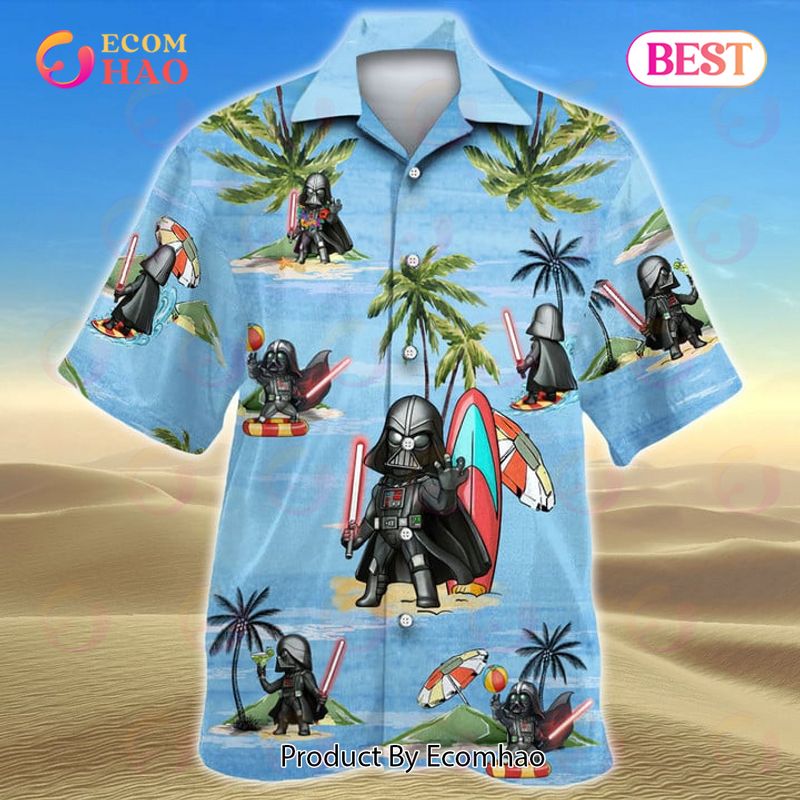 Darth Vader Summer Time Hawaiian Shirt