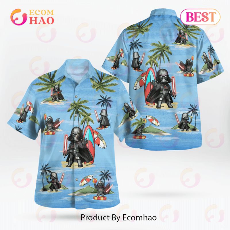 Darth Vader Summer Time Hawaiian Shirt