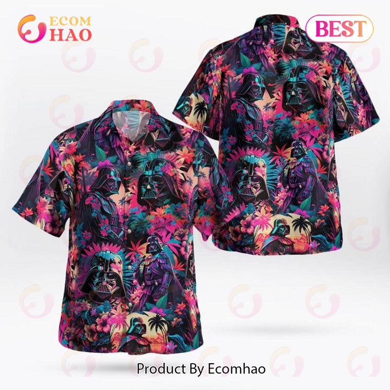 Dv Sw Synthwave Hawaiian Shirt