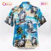 Leia Solo Bb8 R2D2 Summer Time Hawaiian Shirt White