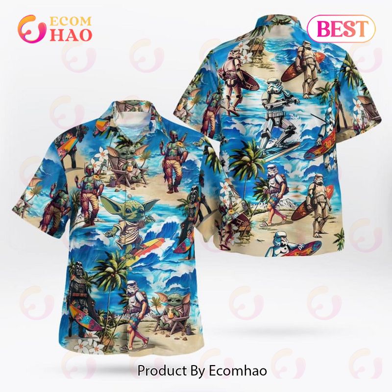 Special Star Wars Surfing Hawaiian Shirt