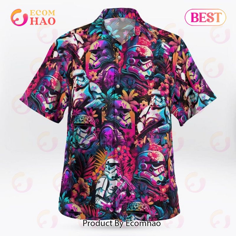 St Sw Synthwave Hawaiian Shirt