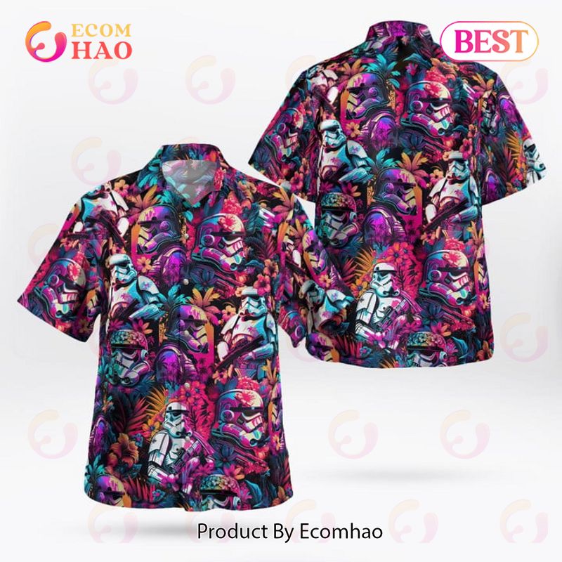 St Sw Synthwave Hawaiian Shirt