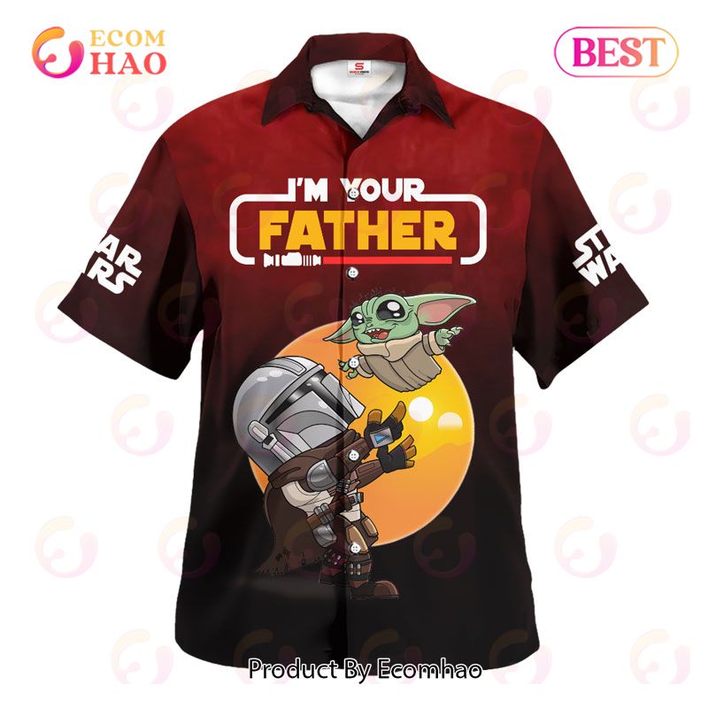 Star War I’m Your Father Best Dad In The Galaxy Father’s Day Gift For Fans Hawaiian Shirt