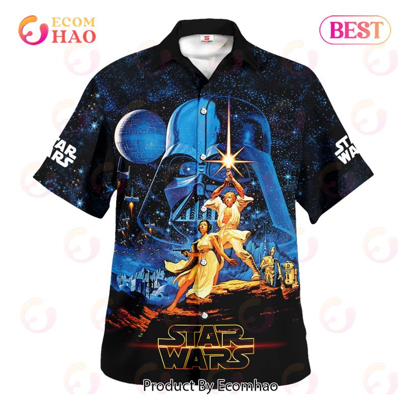 Star Wars Classic Galaxy Blue Gift For Fans Hawaiian Shirt