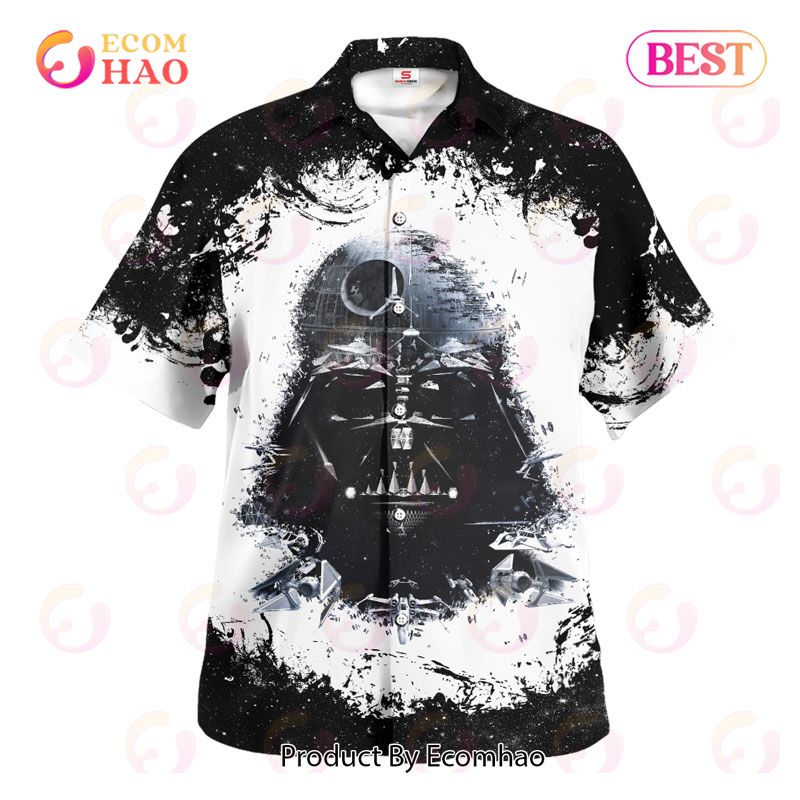 Star Wars Darth Vader Black & White Gift For Fans Hawaiian Shirt