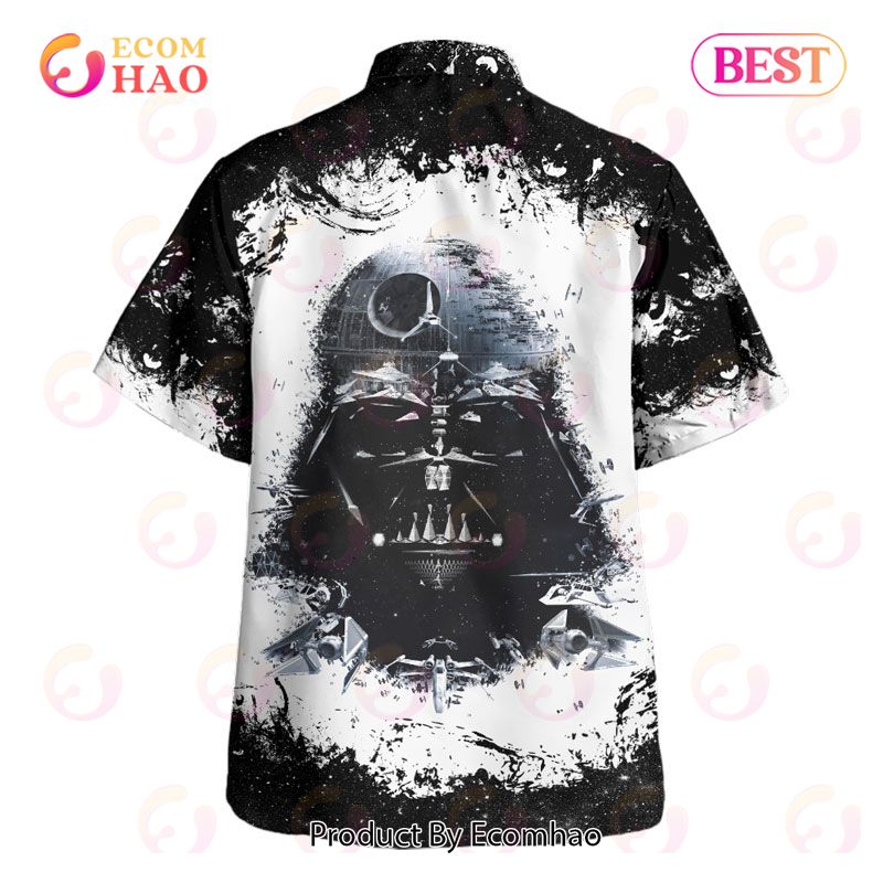 Star Wars Darth Vader Black & White Gift For Fans Hawaiian Shirt