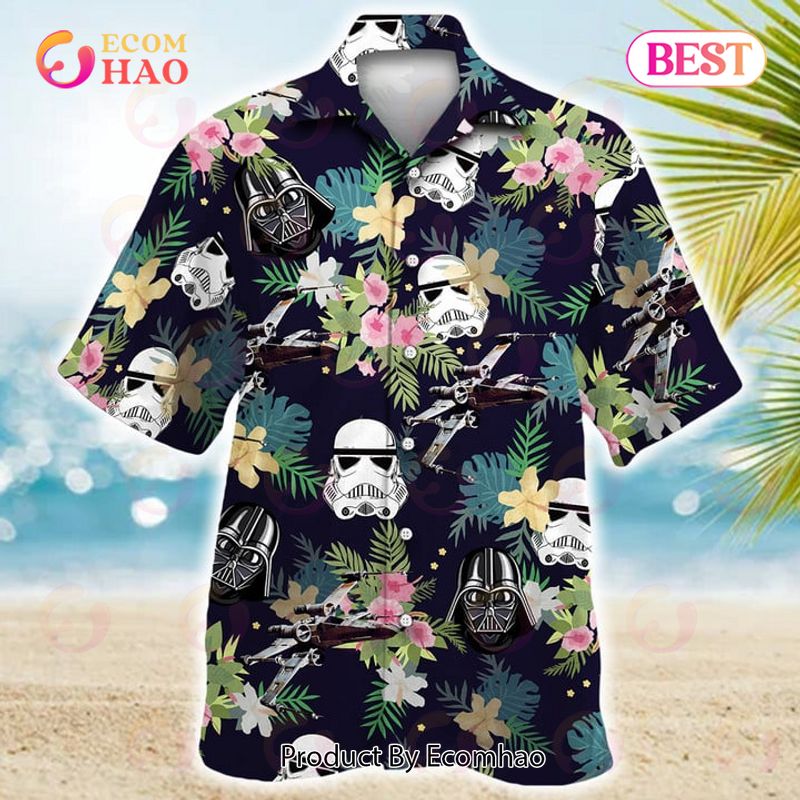 Star Wars Darth Vader Surfing 02 Hawaiian Shirt