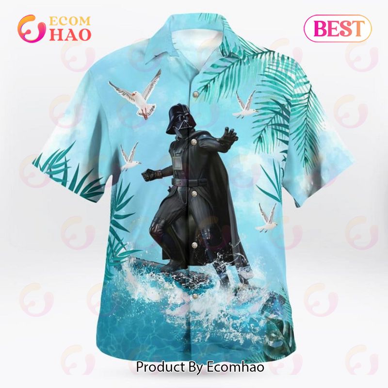 Star Wars Darth Vader Surfing Hawaiian Shirt