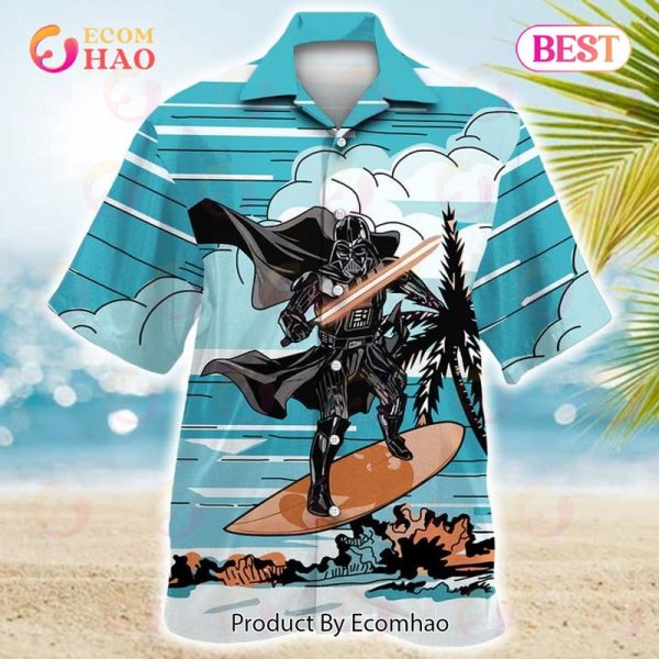 Star Wars Darth Vader Surfing Hawaiian Shirt