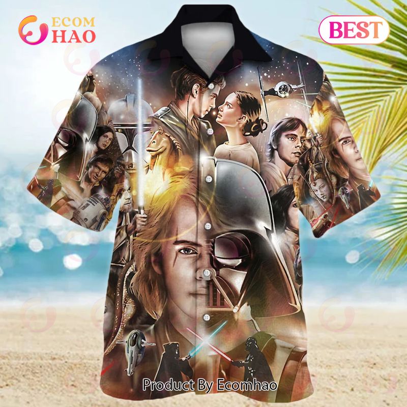 Star Wars Patter Movie Hawaiian Shirt