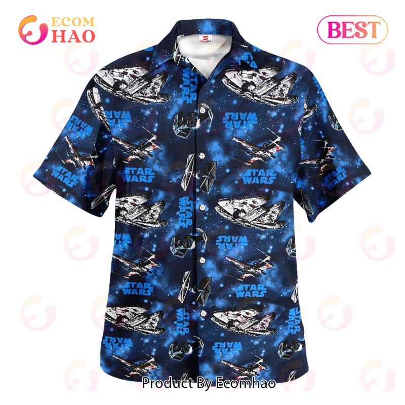 Star Wars Pattern Blue 2 Gift For Fans Hawaiian Shirt