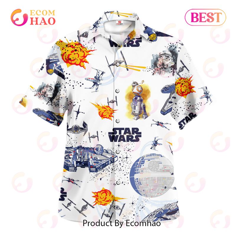 Star wars Pattern Galaxy Gift For Fans Hawaiian Shirt