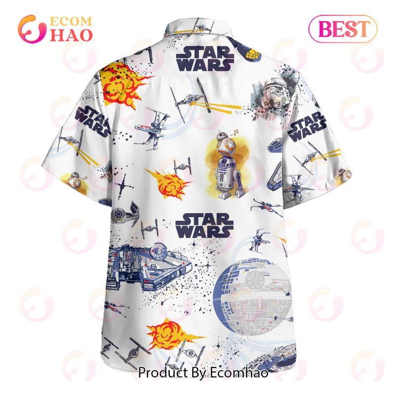 Star wars Pattern Galaxy Gift For Fans Hawaiian Shirt