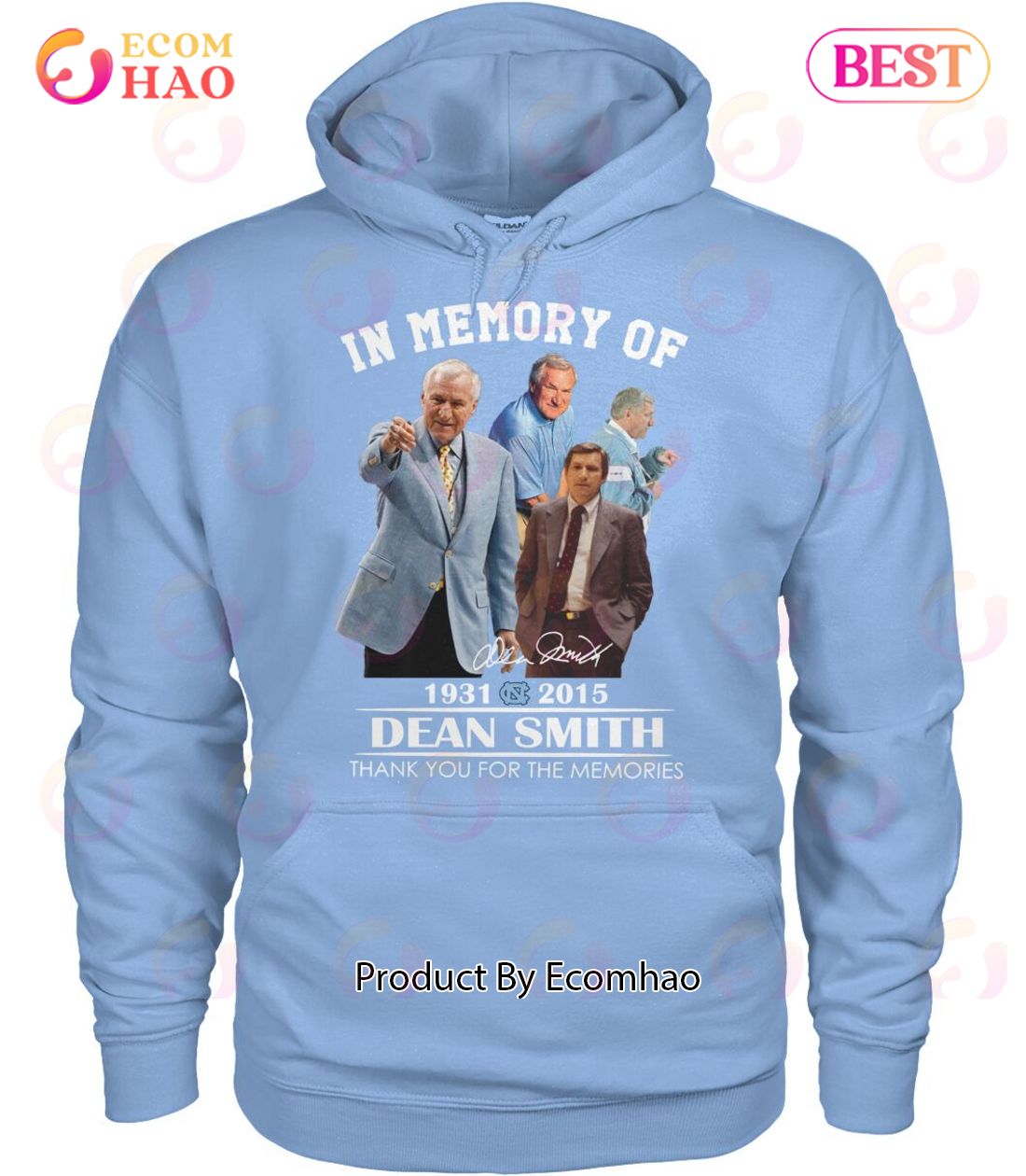 In Memory Of 1931 – 2015 Dean Smith Thank You For The Memories T-Shirt