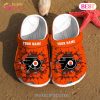 Personalized NHL Pittsburgh Penguins Broken Wall Crocs