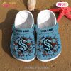 Personalized NHL San Jose Sharks Broken Wall Crocs