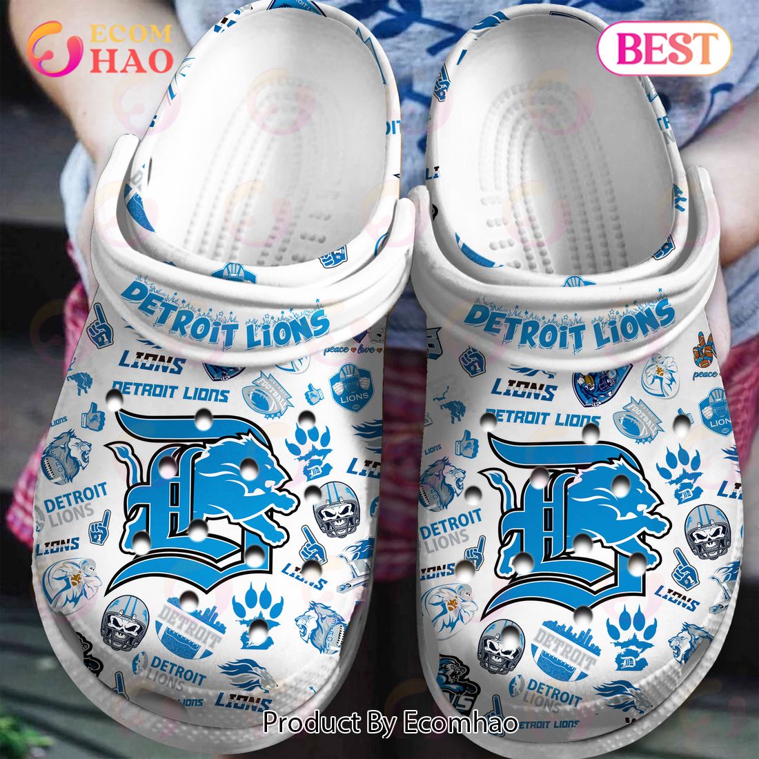 NFL Detroit Lions Premium Clogs