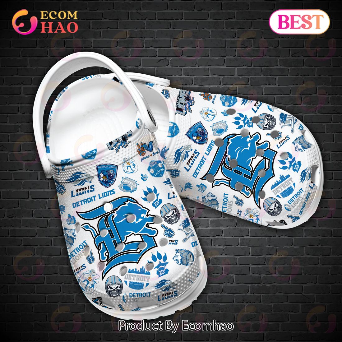 NFL Detroit Lions Premium Clogs