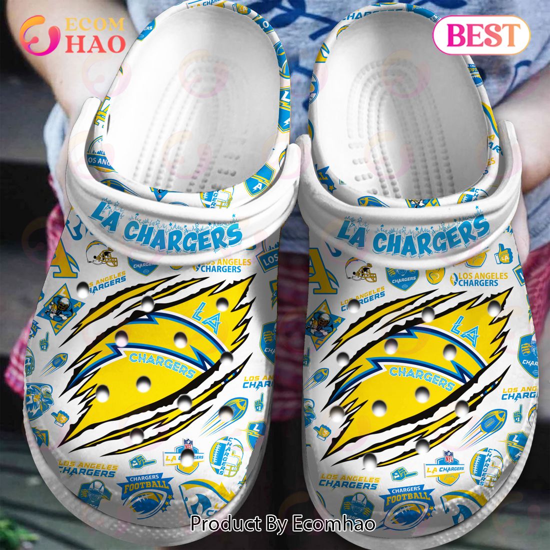 NFL Los Angeles Chargers Premium Clogs NFL Los Angeles Chargers Premium Clogs