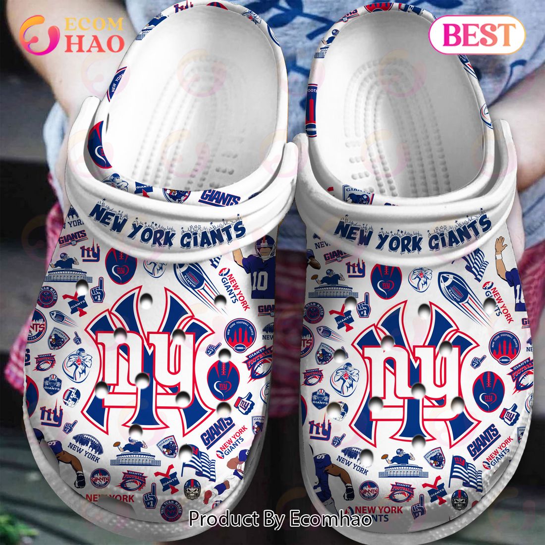 NFL New York Giants Premium Clogs